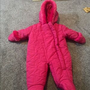 Rothschild Pink Puffer Snowsuit